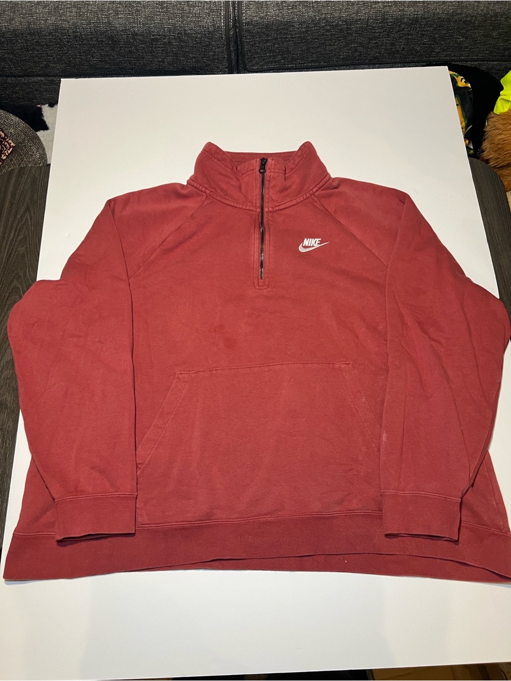 Nike Dusty Rose Quarter-Zip Sweatshirt